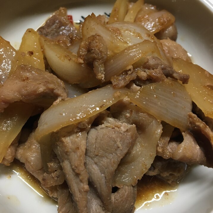 子ども大好き！甘めの豚の生姜焼き